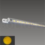 &nbsp;LED STRIP IP65 52cm ALU warm wit&nbsp;10W&nbsp;24volt DC&nbsp;120 graden&nbsp;